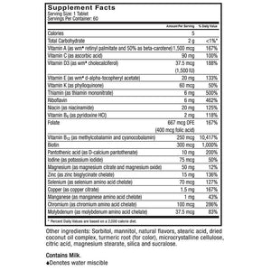 Celebrate Vitamins - Multivitamin - Chewable - Mandarin Orange - 60 Tablets - Vitamins & Minerals - Nashua Nutrition