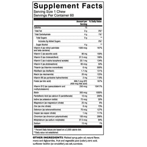 Celebrate Vitamins - Multivitamin - Soft Chews - Very Cherry - 60 Chews - Vitamins & Minerals - Nashua Nutrition