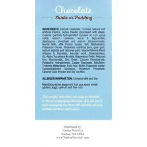 HealthSmart 100 Calorie Meal Replacement - Chocolate - 7/Box - Meal Replacements - Nashua Nutrition