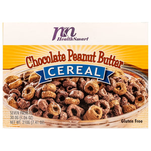 HealthSmart Cereal - Chocolate Peanut Butter - 7/Box - Breakfast Items - Nashua Nutrition