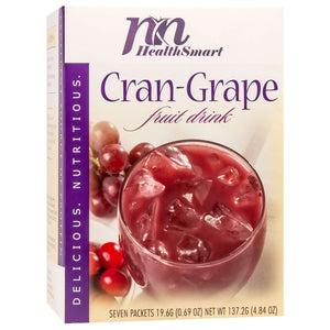 HealthSmart Fruit Drink - Cran-Grape - 7/Box - Cold Drinks - Nashua Nutrition