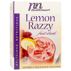 HealthSmart Fruit Drink - Lemon Razzy - 7/Box - Cold Drinks - Nashua Nutrition