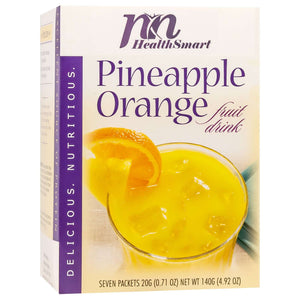 HealthSmart Fruit Drink - Pineapple Orange - 7/Box - Cold Drinks - Nashua Nutrition