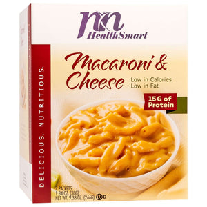 HealthSmart Light Entree - Creamy Macaroni & Cheese - 7/Box - Dinners & Entrees - Nashua Nutrition