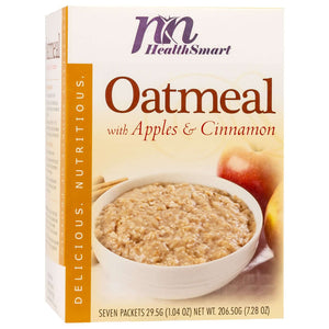 HealthSmart Oatmeal - Apples & Cinnamon - 7/Box - Breakfast Items - Nashua Nutrition