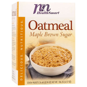 HealthSmart Oatmeal - Maple Brown Sugar - 7/Box - Breakfast Items - Nashua Nutrition