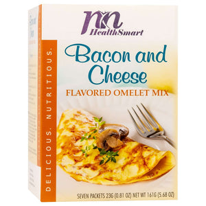 HealthSmart Omelet - Bacon & Cheese - 7/Box - Breakfast Items - Nashua Nutrition