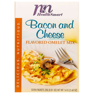 HealthSmart Omelet - Bacon & Cheese - 7/Box - Breakfast Items - Nashua Nutrition