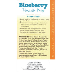 HealthSmart Pancakes - Blueberry - 7/Box - Breakfast Items - Nashua Nutrition