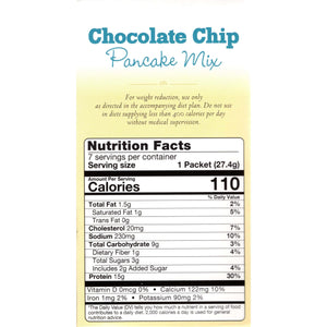 HealthSmart Pancakes - Chocolate Chip - 7/Box - Breakfast Items - Nashua Nutrition