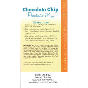 HealthSmart Pancakes - Chocolate Chip - 7/Box - Breakfast Items - Nashua Nutrition