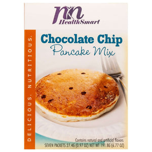 HealthSmart Pancakes - Chocolate Chip - 7/Box - Breakfast Items - Nashua Nutrition