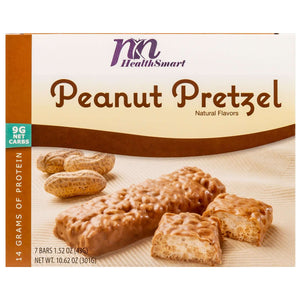 HealthSmart Protein Divine Bars - Peanut Pretzel, 7 Bars/Box - Protein Bars - Nashua Nutrition