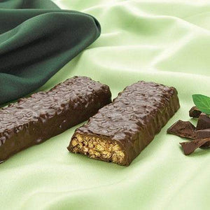 HealthSmart Protein & Fiber Divine Bars - Chocolate Mint Crisp, 7 Bars/Box - Protein Bars - Nashua Nutrition