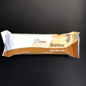 HealthSmart Protein & Fiber Divine Bars - Peanut Butter, 7 Bars/Box - Protein Bars - Nashua Nutrition