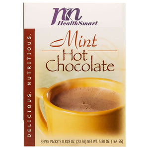 HealthSmart Protein Hot Chocolate - Mint, 7 Servings/Box - Hot Drinks - Nashua Nutrition