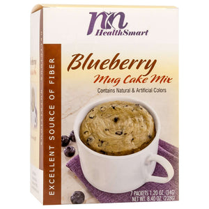 HealthSmart Protein Mug Cake - Blueberry - 7/Box - Snacks & Desserts - Nashua Nutrition