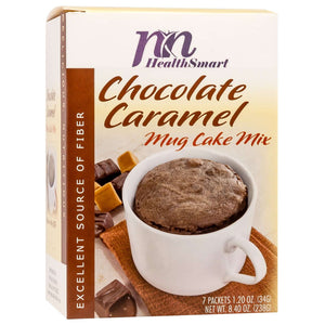 HealthSmart Protein Mug Cake - Chocolate Caramel - 7/Box - Snacks & Desserts - Nashua Nutrition