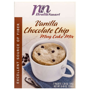 HealthSmart Protein Mug Cake - Vanilla Chocolate Chip - 7/Box - Snacks & Desserts - Nashua Nutrition