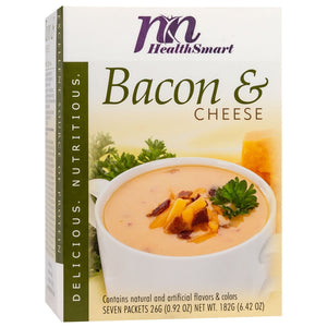 HealthSmart Protein Soup - Bacon & Cheese - 7/Box - Hot Soups - Nashua Nutrition