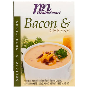 HealthSmart Protein Soup - Bacon & Cheese - 7/Box - Hot Soups - Nashua Nutrition