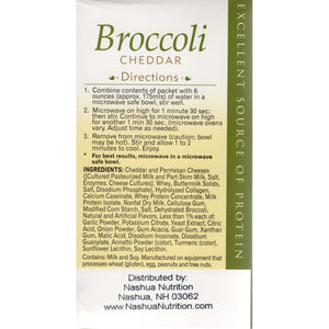 HealthSmart Protein Soup - Broccoli Cheddar - 7/Box - Hot Soups - Nashua Nutrition