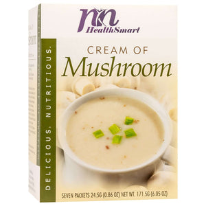 HealthSmart Protein Soup - Cream of Mushroom - 7/Box - Hot Soups - Nashua Nutrition