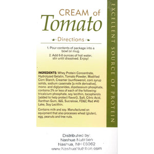 HealthSmart Protein Soup - Cream of Tomato - 7/Box - Hot Soups - Nashua Nutrition