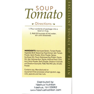 HealthSmart Protein Soup - Tomato - 7/Box - Hot Soups - Nashua Nutrition