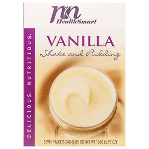 HealthSmart Pudding & Shake - Vanilla - 7/Box - Shake & Puddings - Nashua Nutrition