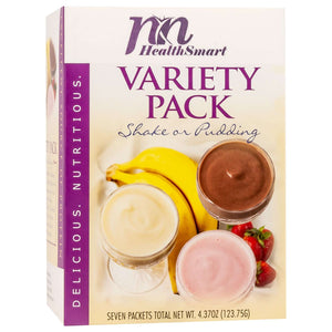 HealthSmart Pudding & Shake - Variety Pack - 7/Box - Shake & Puddings - Nashua Nutrition