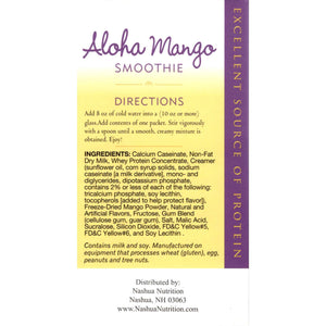 HealthSmart Smoothie - Aloha Mango - 7/Box - Smoothies - Nashua Nutrition