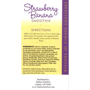 HealthSmart Smoothie - Strawberry Banana - 7/Box - Smoothies - Nashua Nutrition