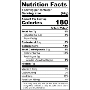 Iwon Organic - Protein Puffs - Caramelized Onion - 1.5oz Bag - Nashua Nutrition