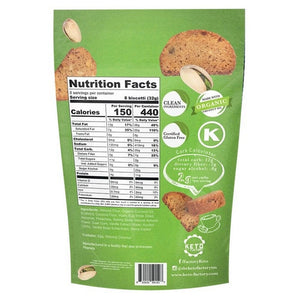 Keto Factory Biscotti - Pistachio - 1 Bag (3 Servings) - Nashua Nutrition