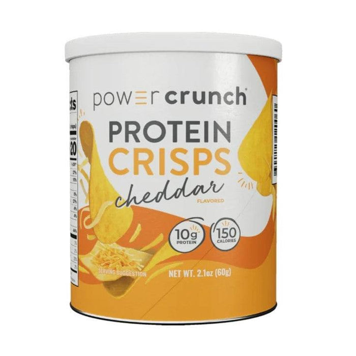 Power Crunch Protein Crisps - Cheddar - 1 Canister