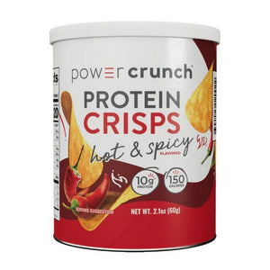 Power Crunch - Protein Crisps - Hot & Spicy - 1 Can - Nashua Nutrition