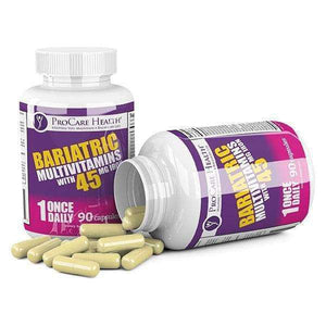 ProCare Health - Bariatric Multivitamin Capsule - 45mg Iron - 1 Once Daily - 90ct Bottle - Vitamins & Minerals - Nashua Nutrition