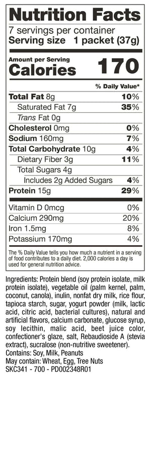 Proti-Thin : Coated Soy Snacks : Berry : (7/Box) - Nashua Nutrition