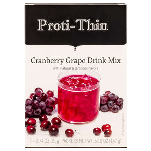 Proti-Thin Fruit Drink - Cranberry Grape - 7/Box - Cold Drinks - Nashua Nutrition