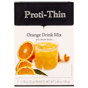 Proti-Thin Fruit Drink - Orange - 7/Box - Cold Drinks - Nashua Nutrition