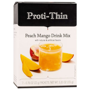 Proti-Thin Fruit Drink - Peach Mango - 7/Box - Cold Drinks - Nashua Nutrition