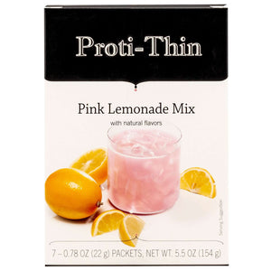 Proti-Thin Fruit Drink - Pink Lemonade - 7/Box - Cold Drinks - Nashua Nutrition