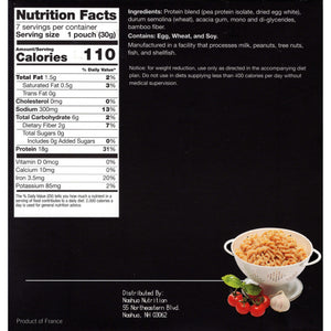 Proti-Thin High Protein Pasta - Fusilli - 7/Box - Dinners & Entrees - Nashua Nutrition