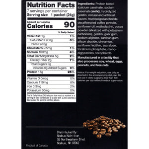 Proti-Thin Hot Drink - Cappuccino Decaffeinated - 7/Box - Hot Drinks - Nashua Nutrition