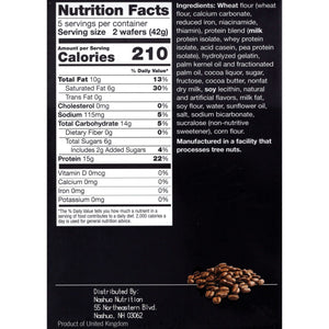 Proti-Thin Mocha Wafers: Protein-Rich Snack, 5/Box - Protein Bars - Nashua Nutrition