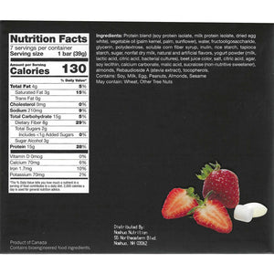 Proti-Thin Protein Bars VLC - Fluffy Berry, 7 Bars/Box - Nashua Nutrition