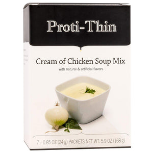 Proti-Thin Protein Soup - Cream of Chicken (7/Box) - Hot Soups - Nashua Nutrition