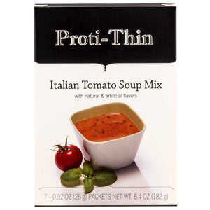 Proti-Thin Protein Soup - Italian Tomato - 7/Box - Hot Soups - Nashua Nutrition