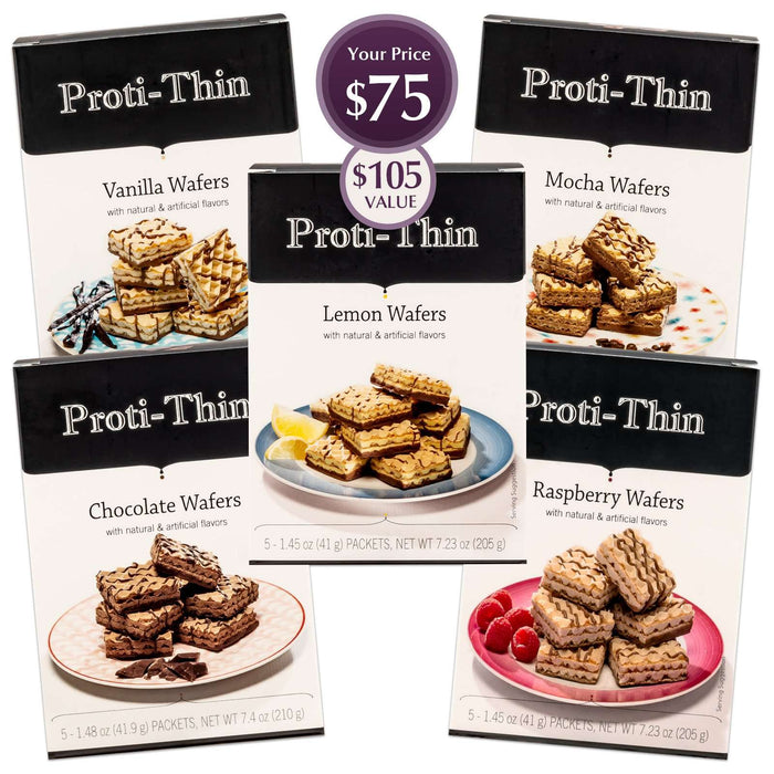 Proti-Thin Protein Wafer Bundle Saver - 25 Servings